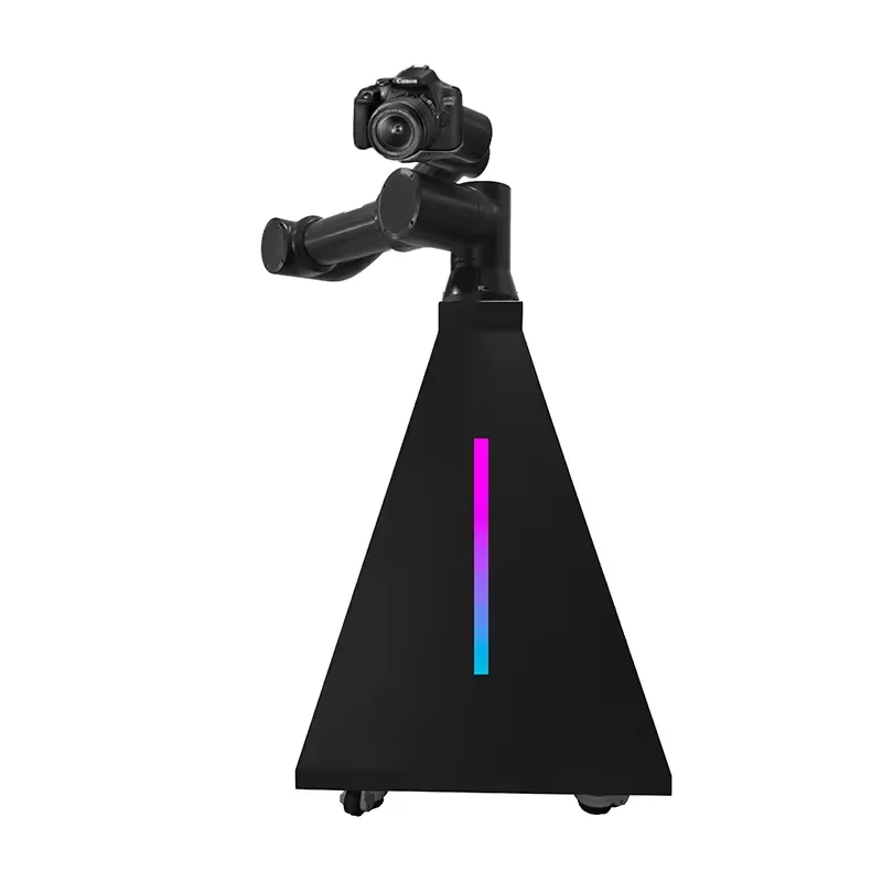 Hot Sale Glambot Robotic Arm Camera For Wedding Event Robot Camera Video 360 Remote Control Robot BoothWith Camera