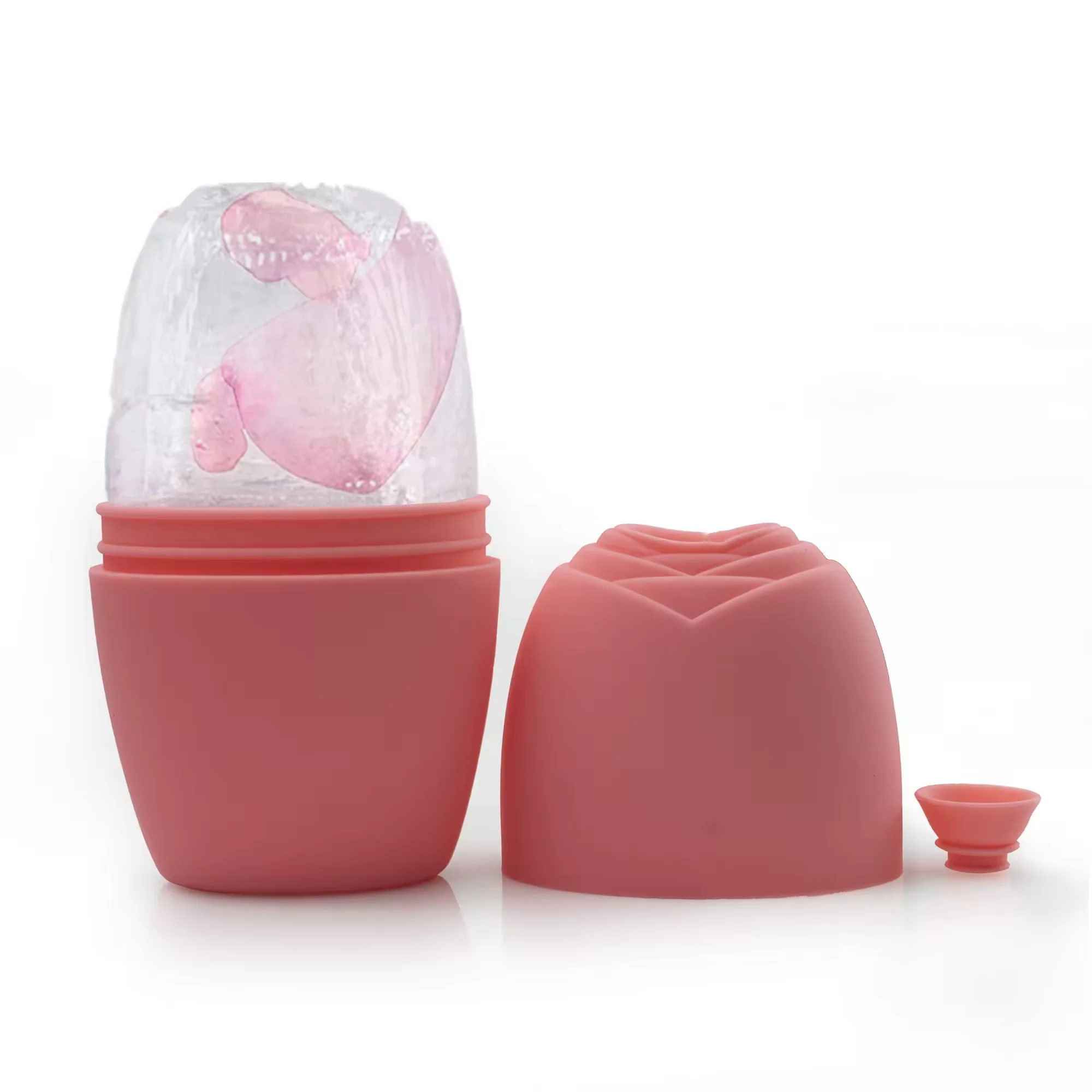 Gua Sha 2 pack Glowing Skin Gym Finishina Touch Ice Roller Ball for Face Neck Bodv Latme Imeasy Puffiness Wrinkles