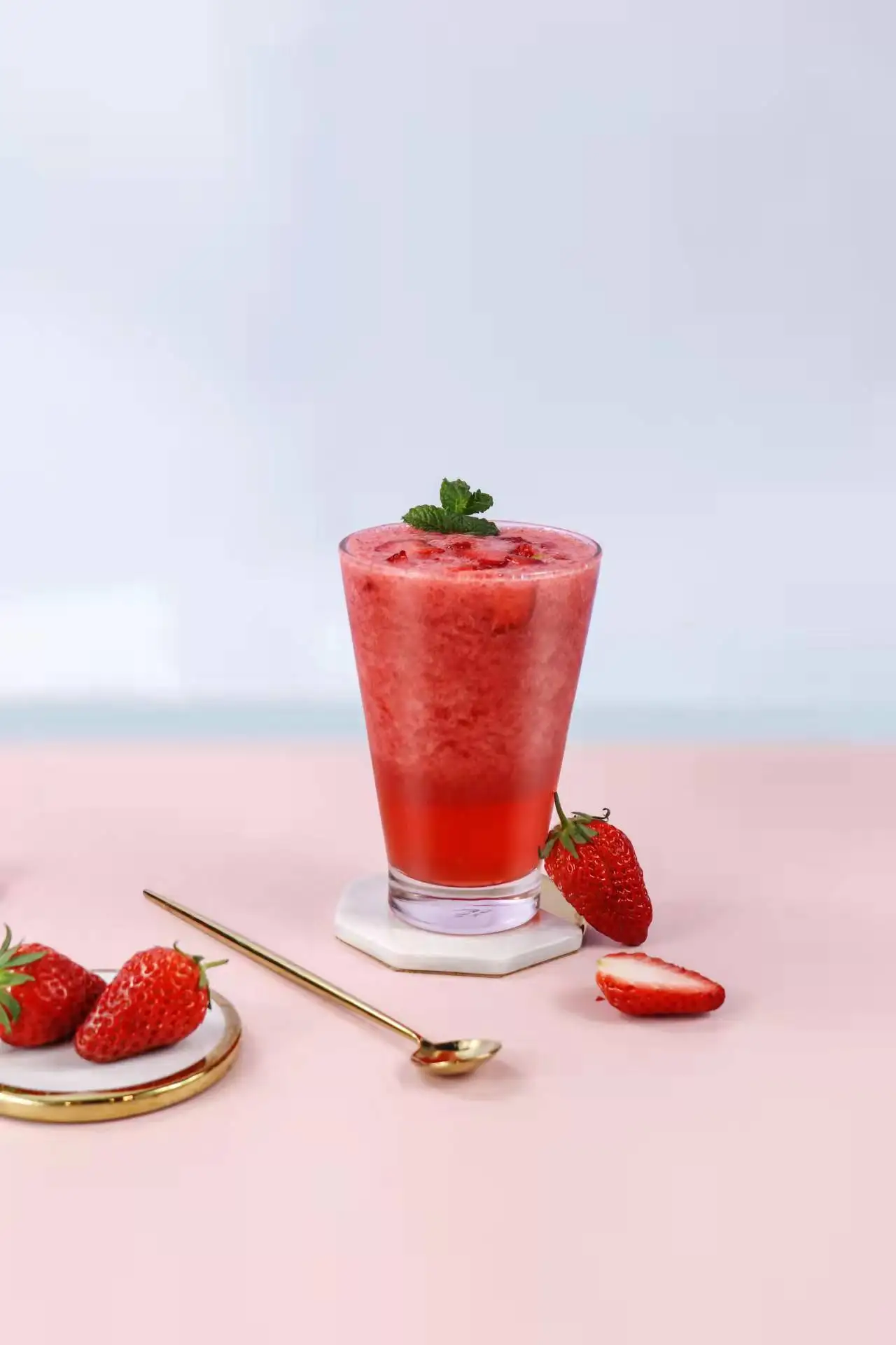 Strawberry flesh sweet fragrance strawberry jam for smoothie made in Chinese manufacturer