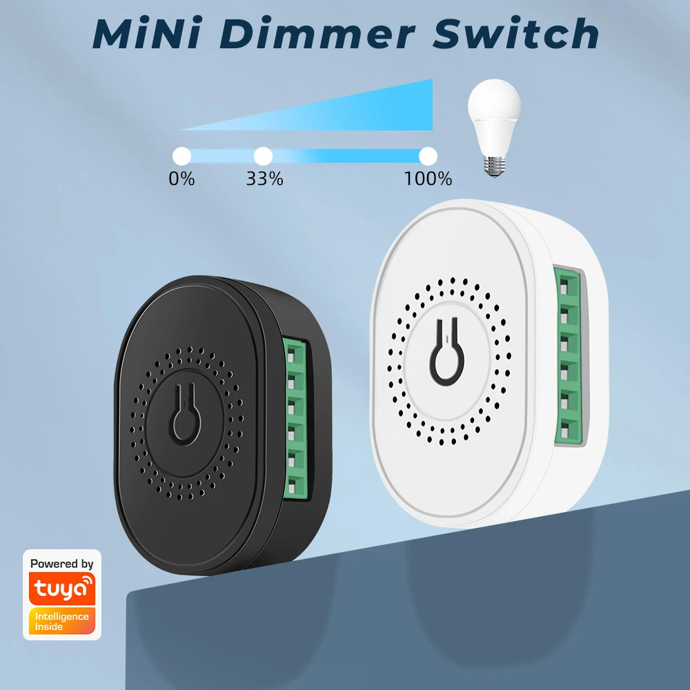 1 Gang Tuya Smart Life LED Dimmer Module Amazon Alexa Google Home Remote Control EU UK AU WiFi Light