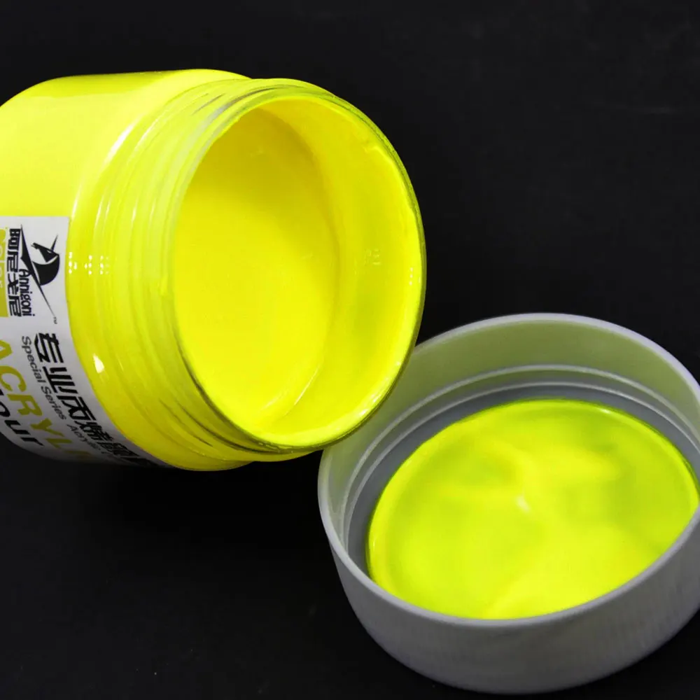 Quality Non Toxic Pigment 100 ml Acrylic Paints for Kids, Adults Painting on Canvas Rocks Wood Ceramic