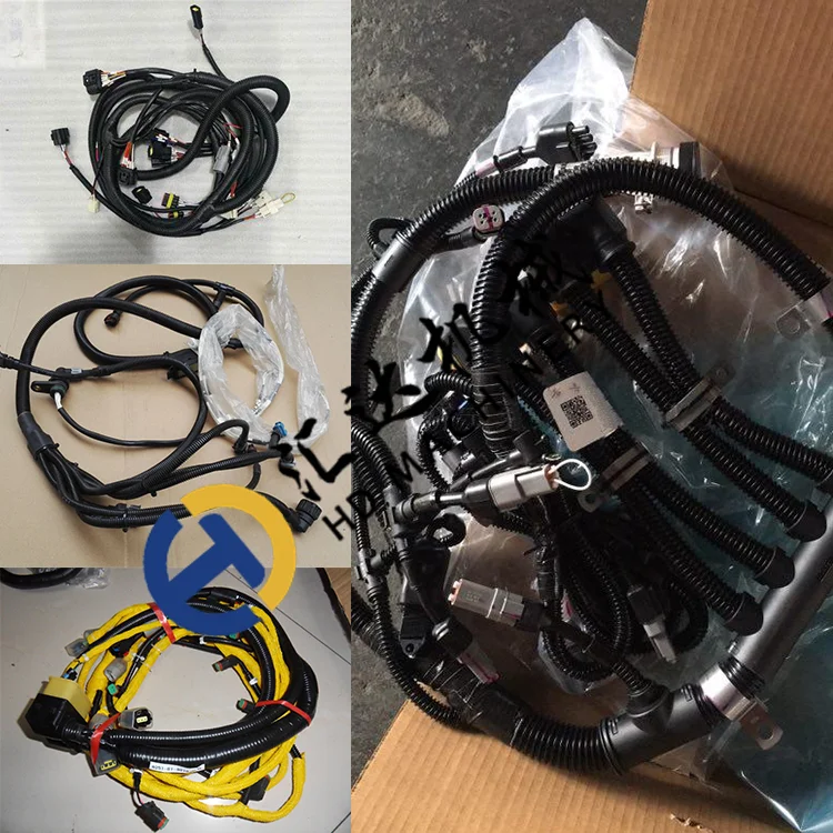 Excavator harness 6754-81-9310 6D107 engine Controller ECU Wiring Harness for PC200-8 PC220-8