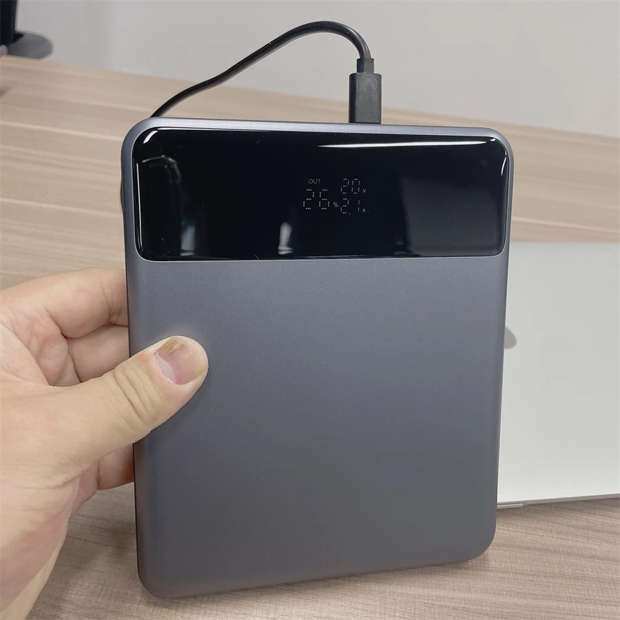 100W Blade USB C Portable Laptop Charger power bank  Super Fast Charging 20000mAh Slim Battery Pack for Laptop