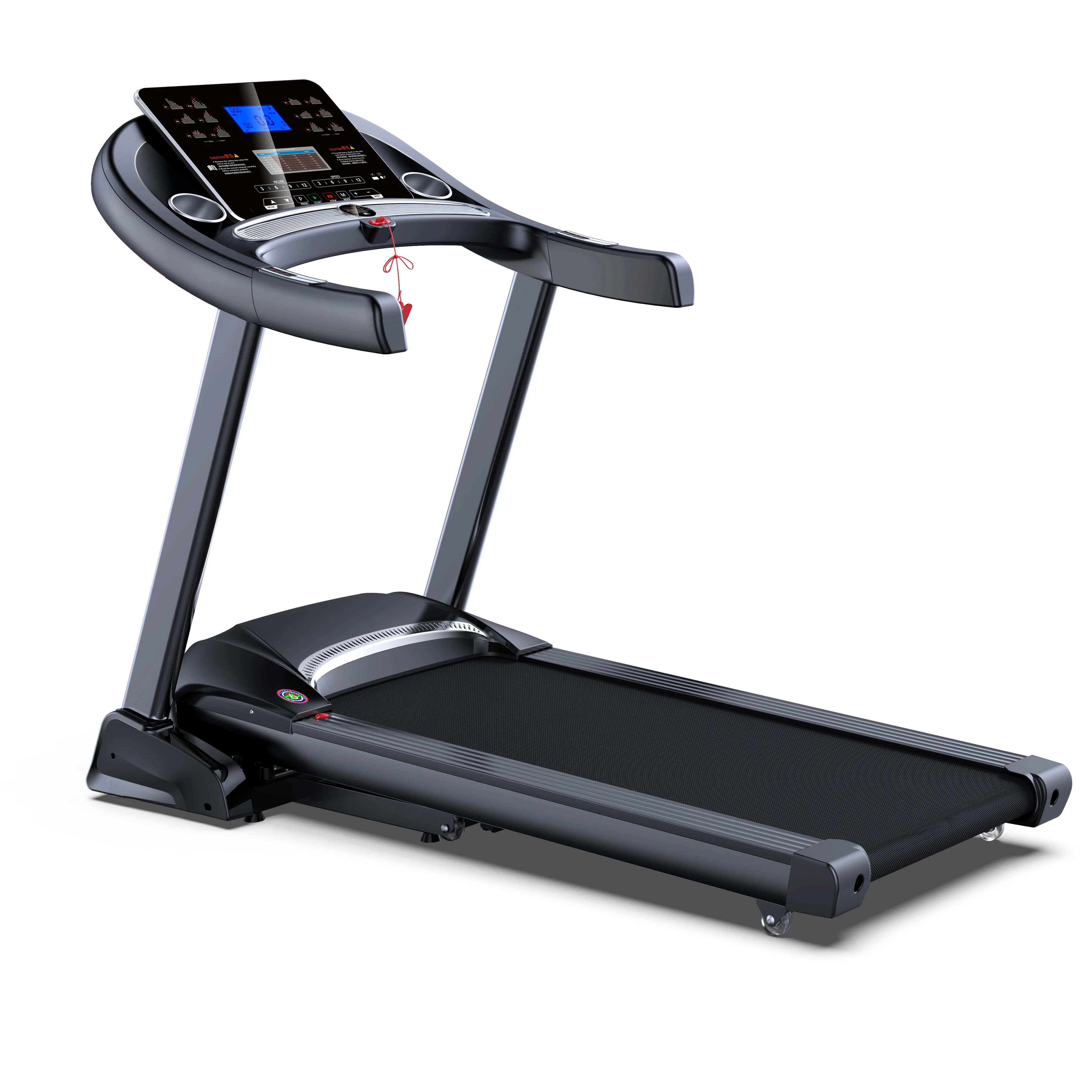 YUNPAO 2024 New home gym fitness Treadmill With calories calculation Electric Incline Semi-commercial treadmill