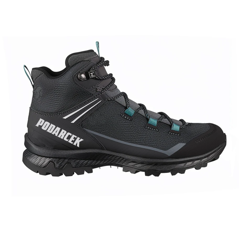Custom Genuine Leather Men Outdoor New Faux Leather Upper Trekking Climbing Boots Hiking Shoes for Men