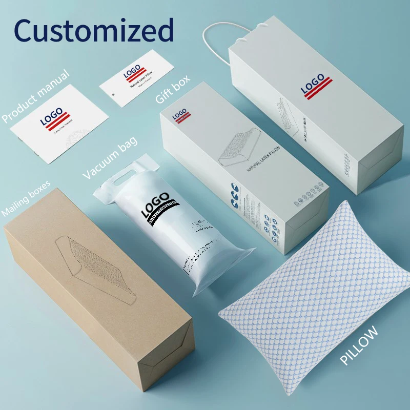 OEM ODM Cotton Cover Pillow Luxury Hotel Quality Bedding Pillow Wholesale Polyester soft White pillow