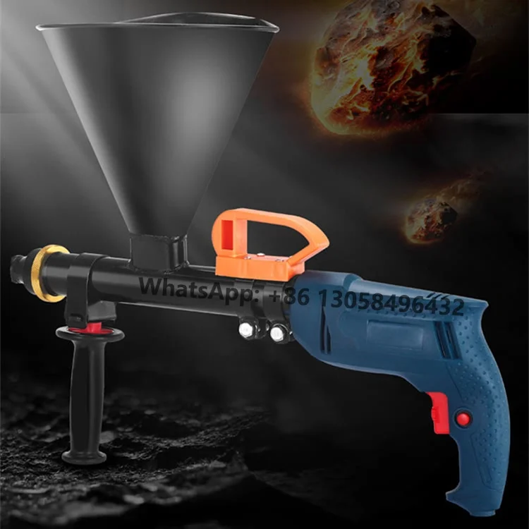 110V/220V Mini Electric Automatic Concrete Cement Mortar Caulking Gun Cement Grouting Machine Injection Pump Grouting Machine