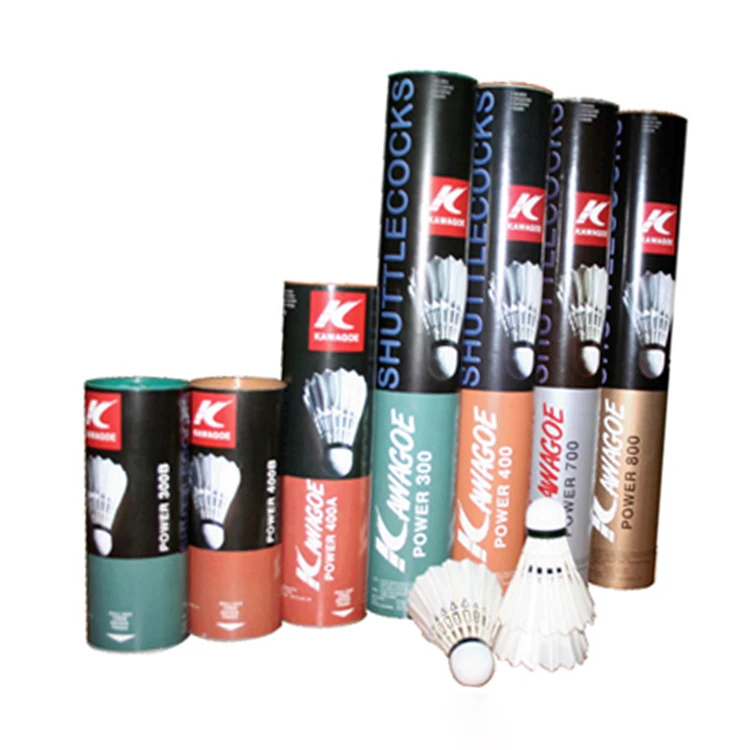 Top Quality White Goose Feathers Shuttles Badminton Shuttlecock