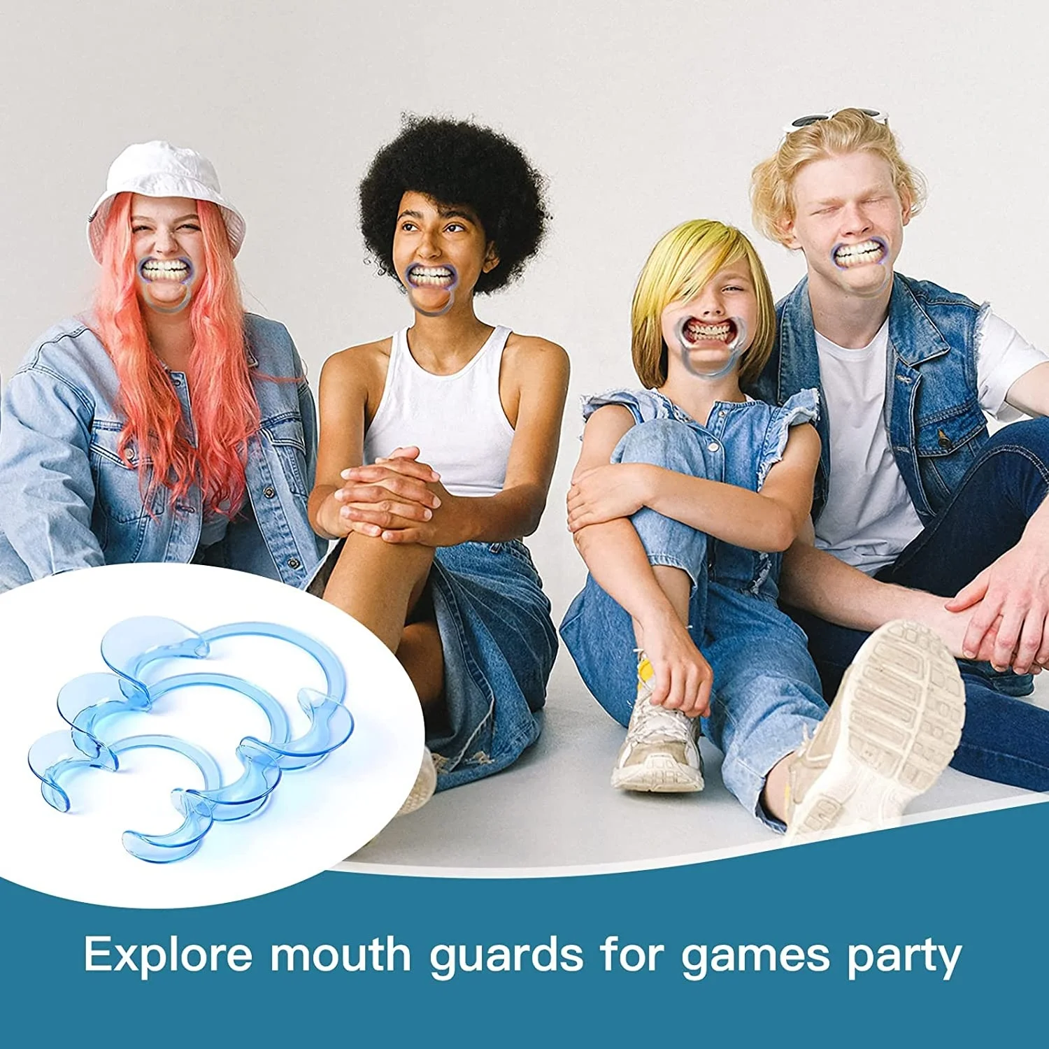 Food Grade Disposable Teeth Whitening Cheek Retractor Dental for Teeth Whitening and Game Use