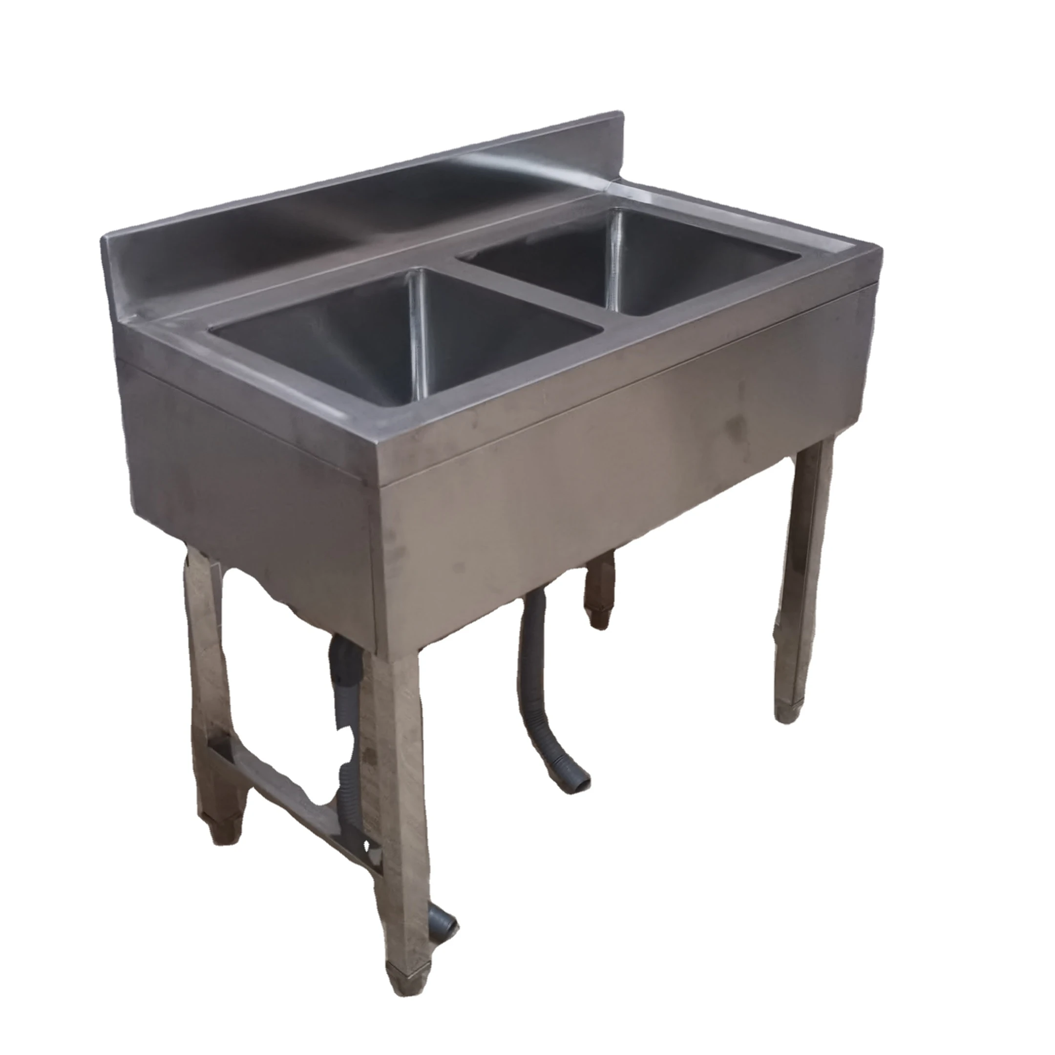 Hot sale Durable Commercial Stainless Steel Washing Sink Kitchen Sink With Drainboard