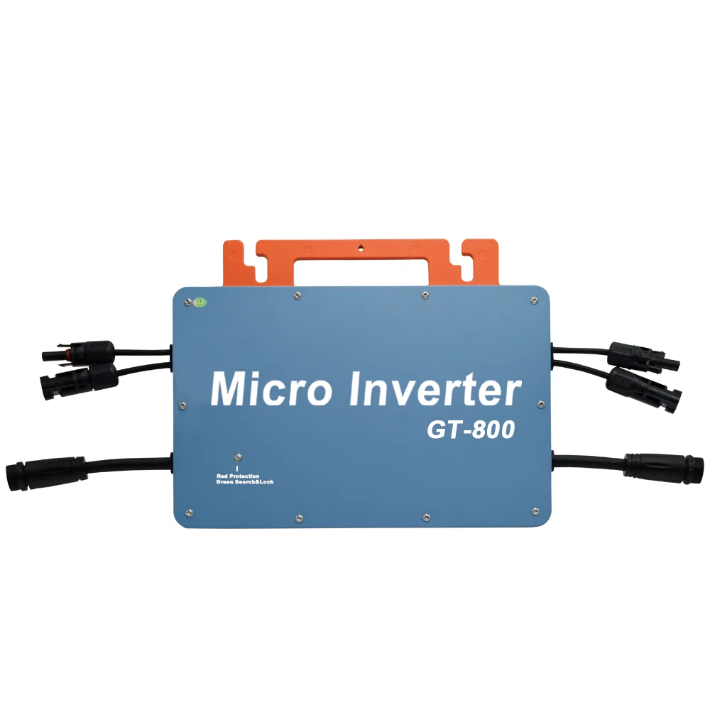 GT-800W микро инвертор ЕС на сетке PV Tie IP66 водонепроницаемый 800 Вт с Wi-Fi для балконной солнечной системы