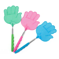 DANQ TFS03 Retractable Handle Durable Plastic Fly Swatter Extendable Fly Catcher Telescopic Swatter