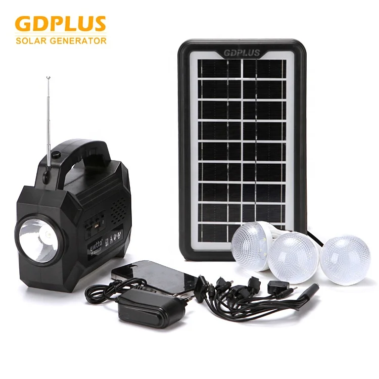 2019 NEW production gdlite gd 8017 solar lighting system