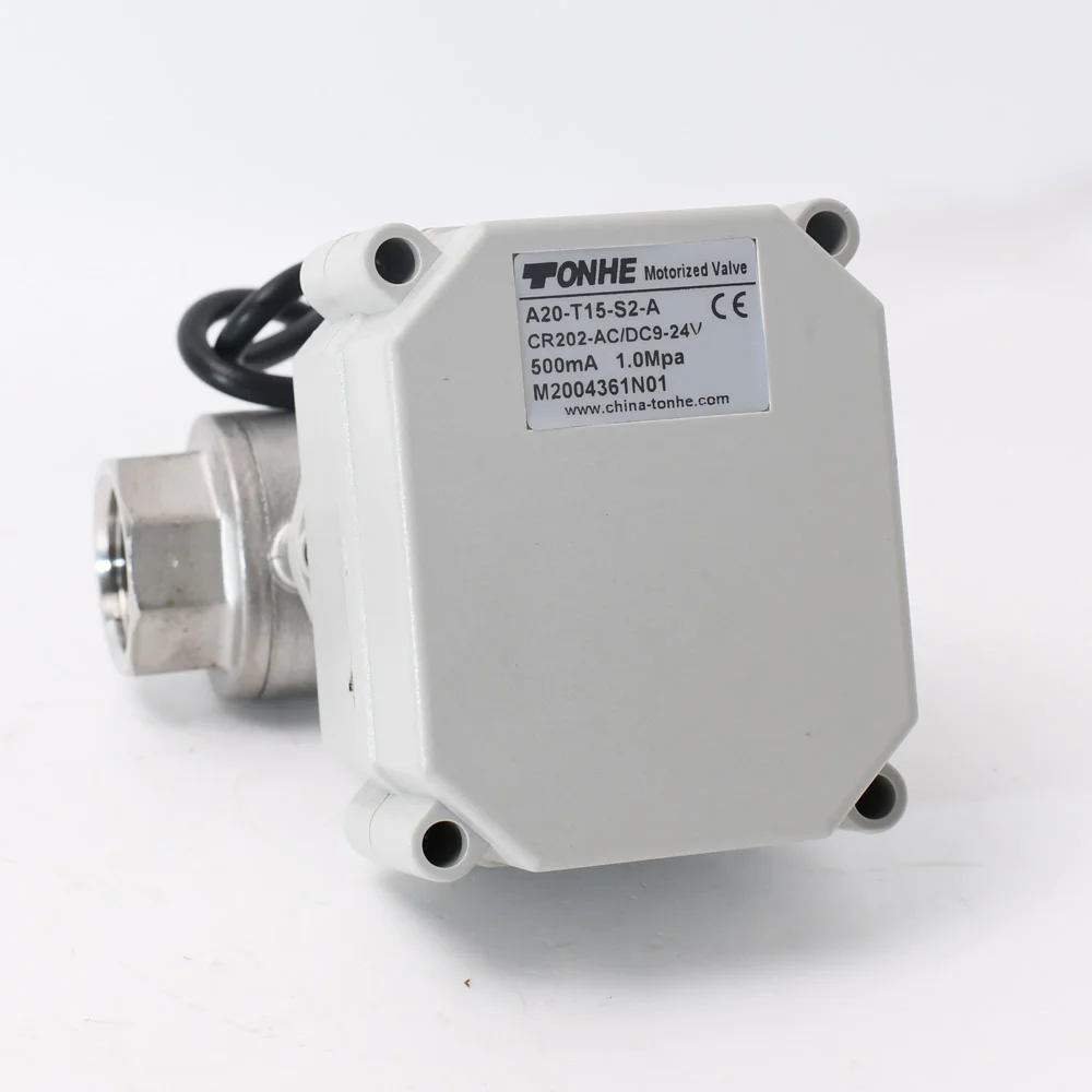 Hot Wired DC3V BSP/NPT 1' Water Leak Protection Electric 2 wires control Brass Valve