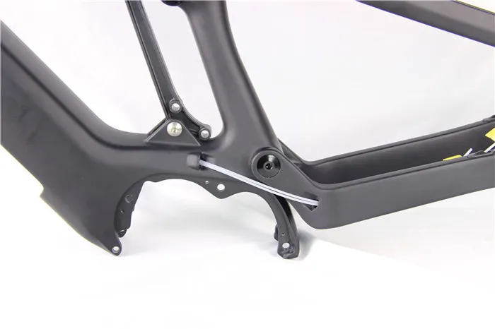  Новинка карбоновая подвеска LightCarbon ebike горная рама mtb
