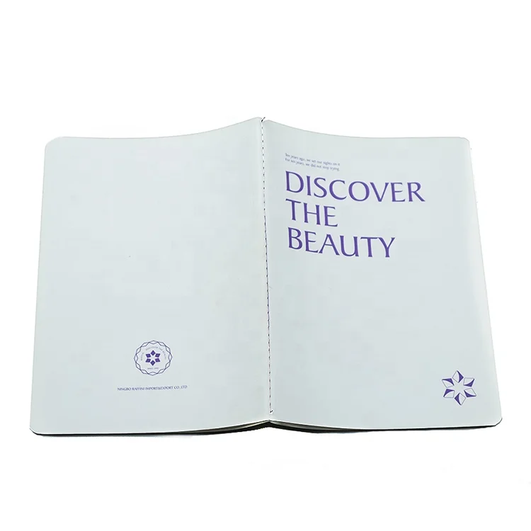 Custom Single Line School Student Homework Notebook Stationery Note Book