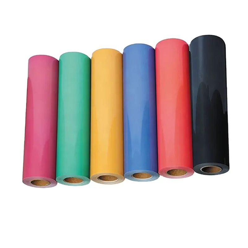 HTV Reflective Material Black Heat Transfer Vinyl Rolls Heat Transfer Vinyl For Clothing