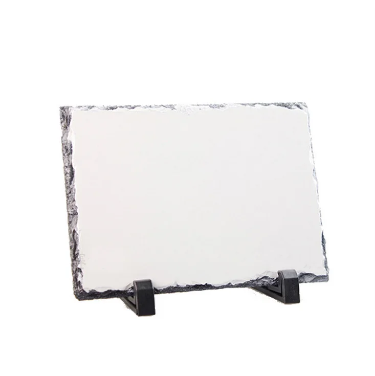 Yinsa SH008 High Quality Heat Press 20*30cm Rectangular Blank Sublimation Photo Rock Slate Photo Stone