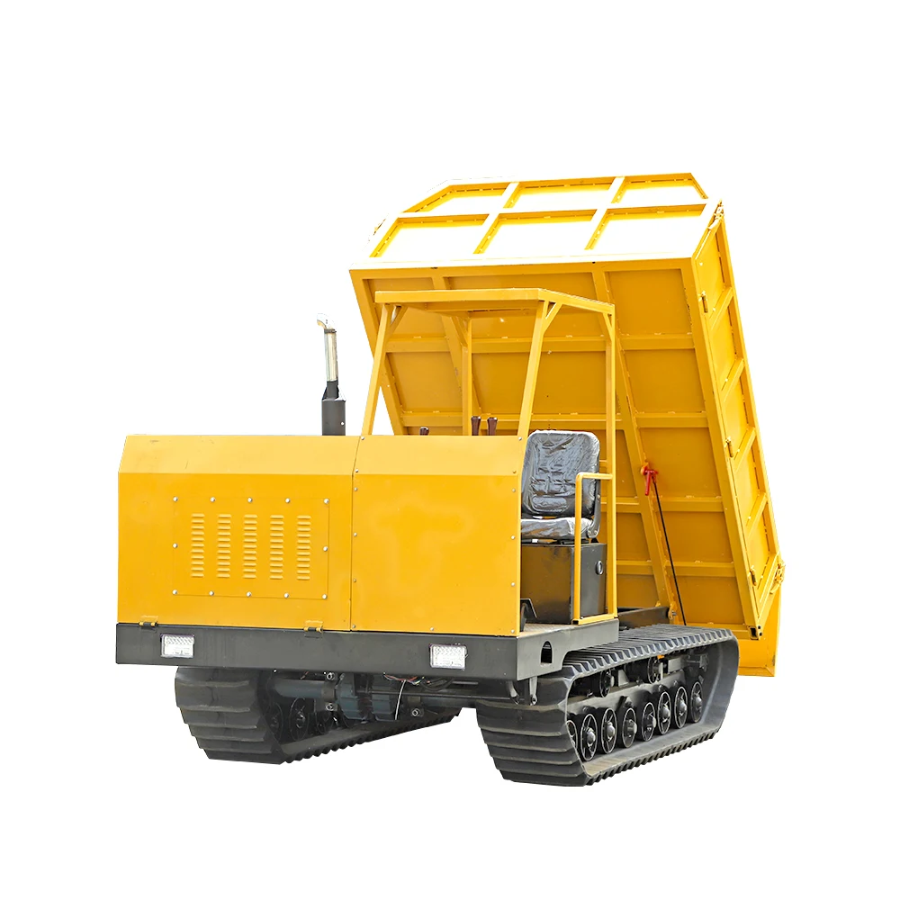 China hydraulic dumper 6ton crawler mini dumper cheaper price with CE certificate