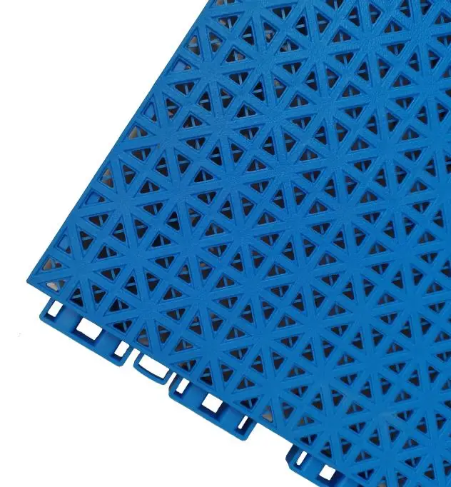 Basketball Court Modular Interlocking Floor Tiles Outdoor Weatherproof DIY Plastic Puzzle Sports Flooring