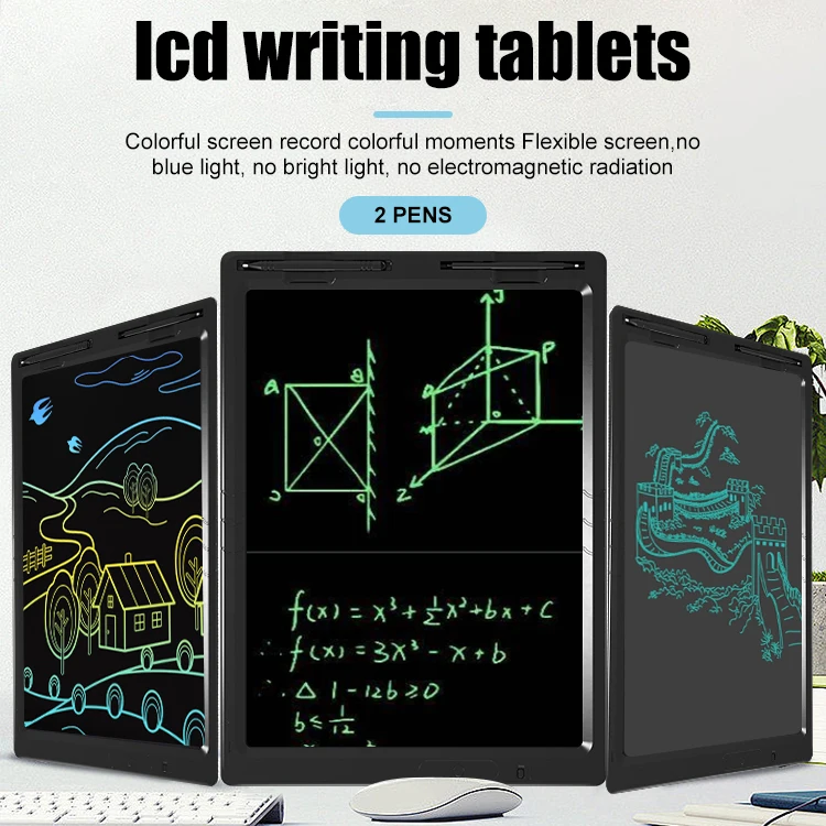 Eco-Friendly Erasable 20 Inch Multi-Color No Blue Light Hand Writing Screen For Restaurant Record Dishes