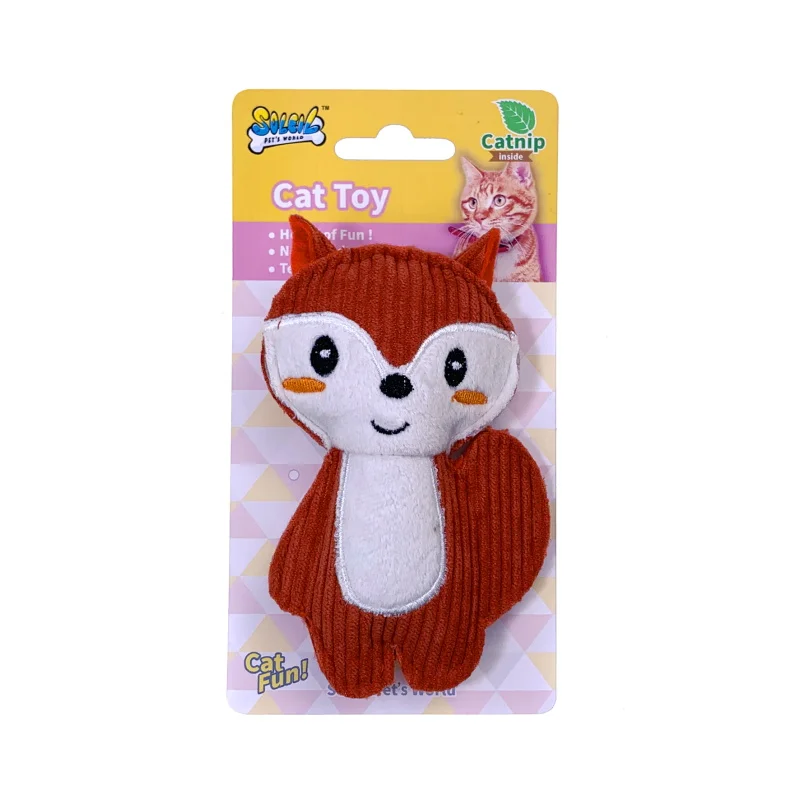 Заводская игрушка для кошек Новое поступление Мягкие Плюшевые Интерактивные игрушки кошачьей мяты животные