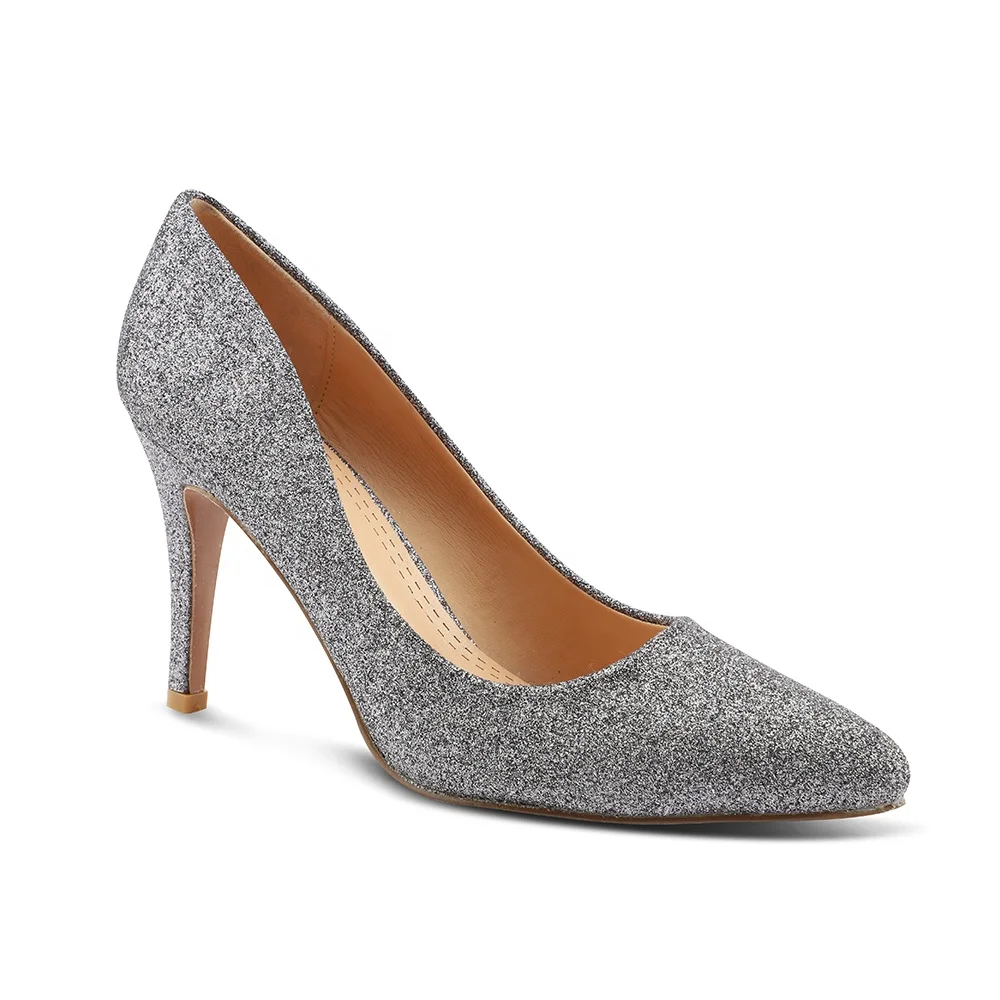 
Large Size Women High Heel Shoes Sexy Soft Bridal Shoes White Collar Professional Work Shoes 