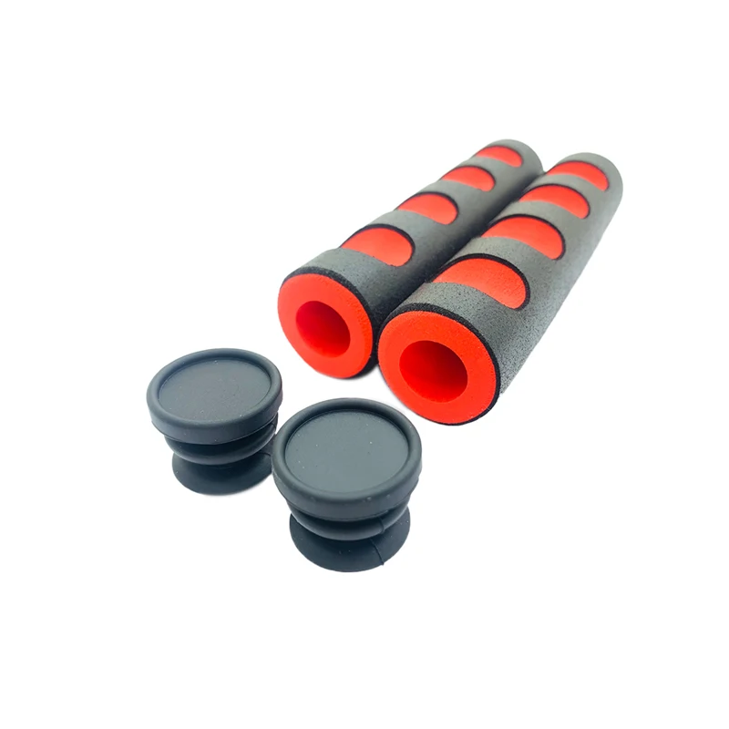 Anti-skid Shock-absorbing Soft Bike Bicycle Grips Cycling MTB 100% Silicone Handlebar Grips