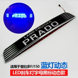 Optical Blue LED Rear Bumper Reflector Brake Tail Light Kit for Toyota Land Cruiser PRADO FJ150 2010-2021