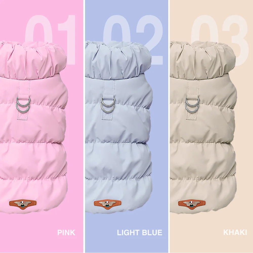 Dog Winter Clothes Warm Cotton Dogs Jacket Coat Windproof Pet Clothing Chihuahua Yorkshire Dogs Clothes
