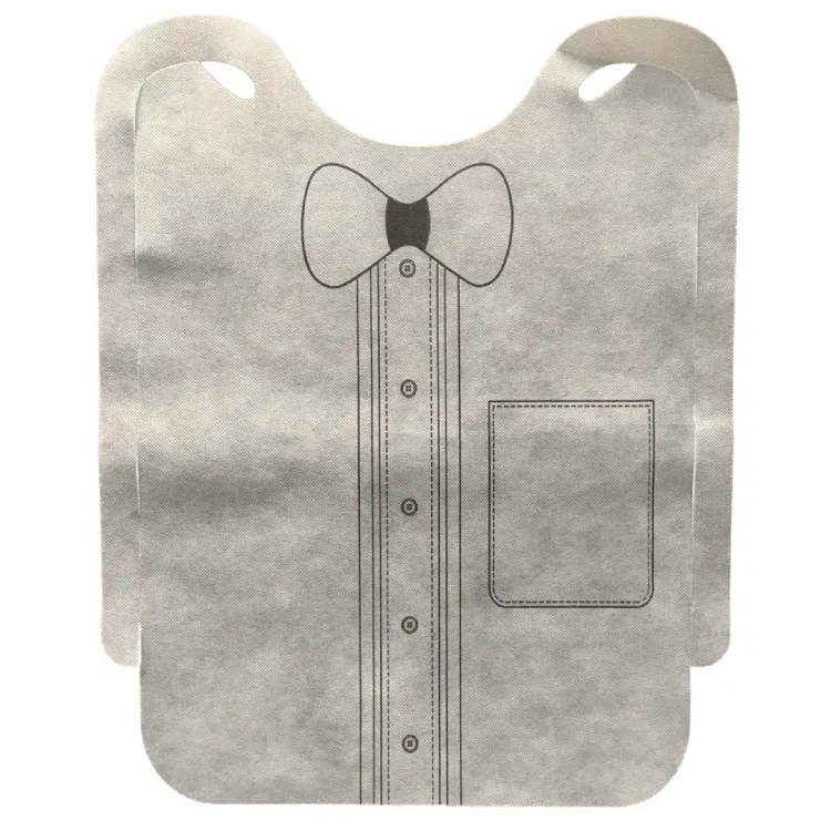 2024 New Style Non-Woven Disposable Aprons Oil-proof Anti-fouling Anti Dirty Kids Cooking Non-woven Children Draw