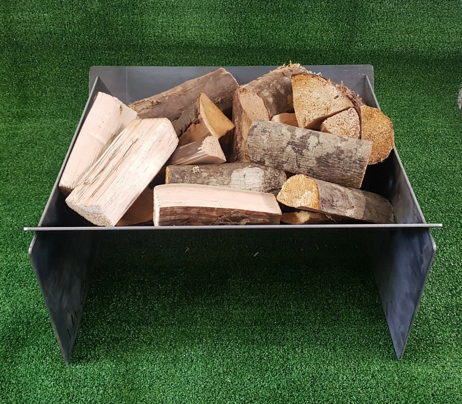 Outside Portable Splicing Firepit Corten Steel Folding Patio Fire Pit Table Outdoor Camping Metal Square Fire Pits