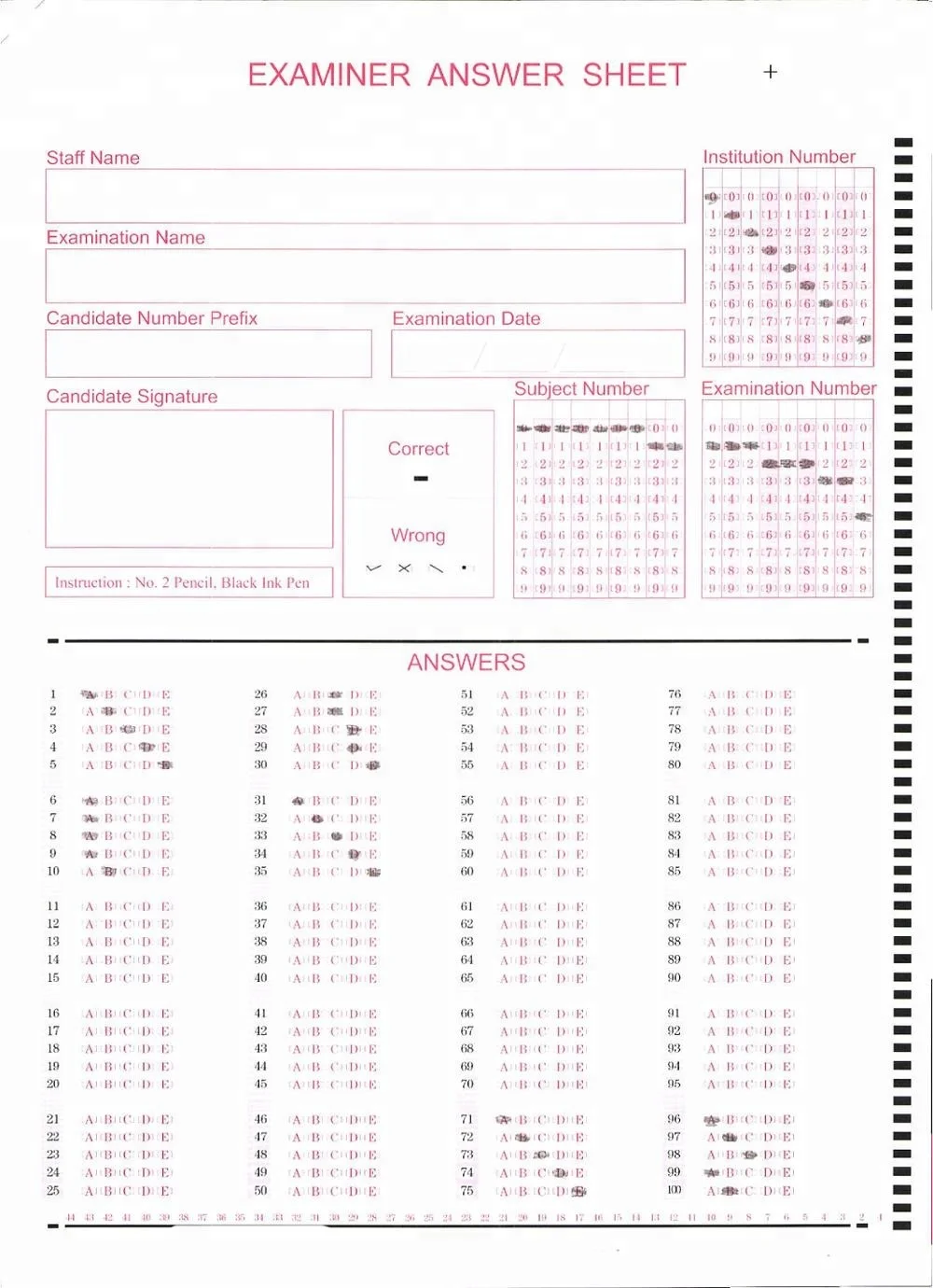 
New Optical Mark Reader (OMR Scanner) for exam 