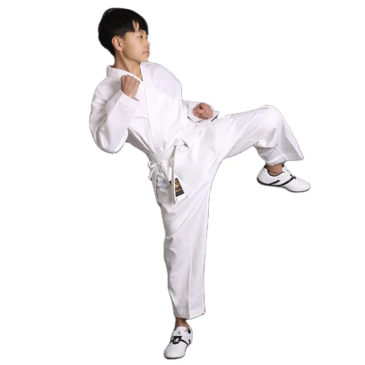 Sample Free Shipping WKF Approved High Quality KATA Uniform  White Karate Suit for Training Comfortable Karate Uniform