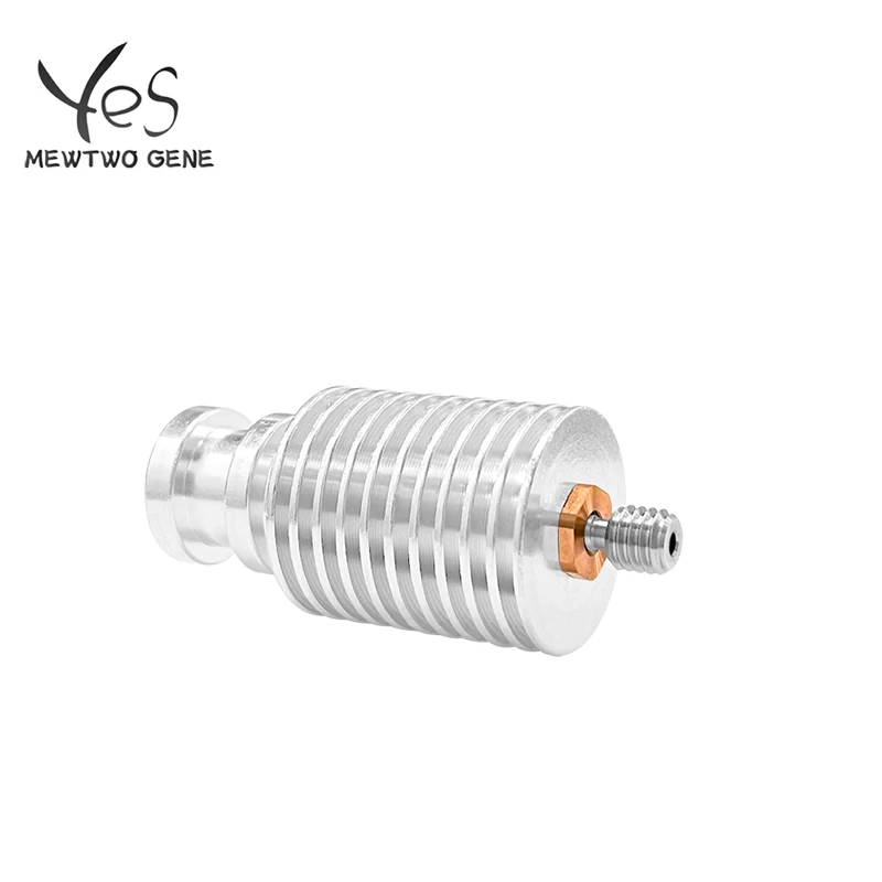 Bi-Metal E3D V6 CR6-SE CR10 Mega Vyper Anycubic Heat Block Copper All-Metal Titanium alloy 3D Printer Throat For Ender3 Hotend