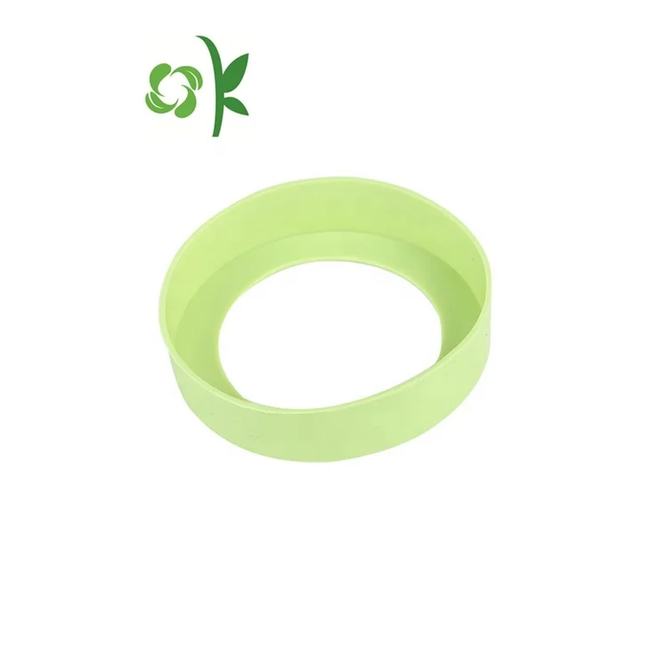 OKSILICONE Custom Logo Diameter 6cm Silicone Bottle Sleeve For Fit 12-24oz Sports Water Bottle Cup Boot Cover