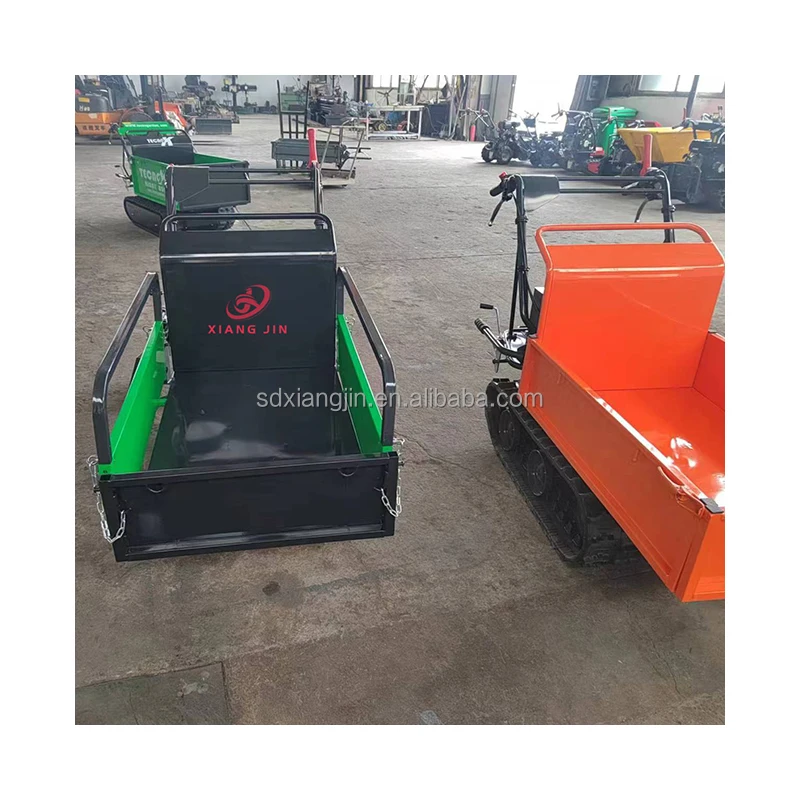 High Quality Export Mini Truck All-Terrain Crawler Chassis Transporter Right Hand-Pushed Small Handling Crawler Truck New