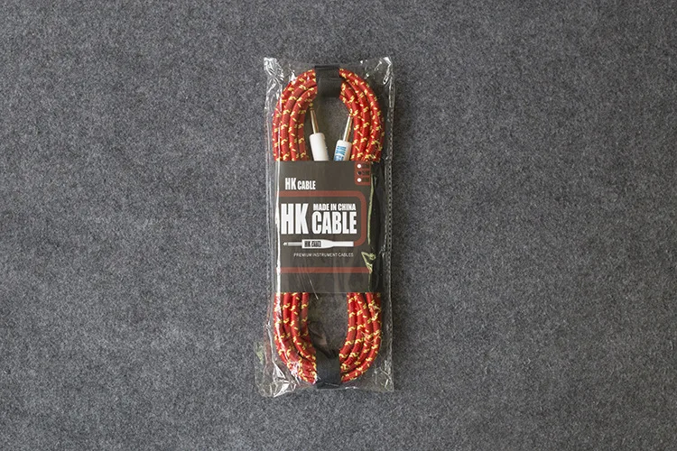 Wholesale electric guitar cable bass noise reduction audio cable speaker 6.5 cable