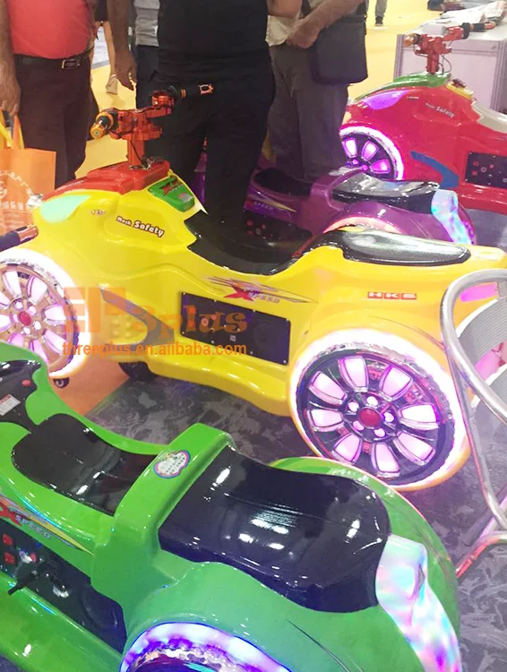 Amusement Park Kids Game Machine Electrical Battery Motorbike Toy Car Bumper Car