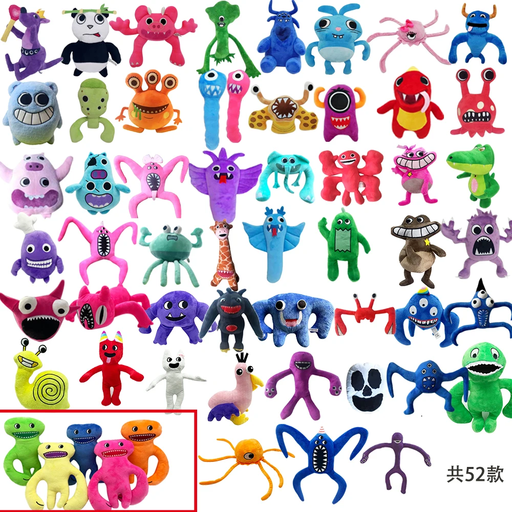 hot selling plush garden of banban lower and cheaper stuffed toys 52styles soft banban toys