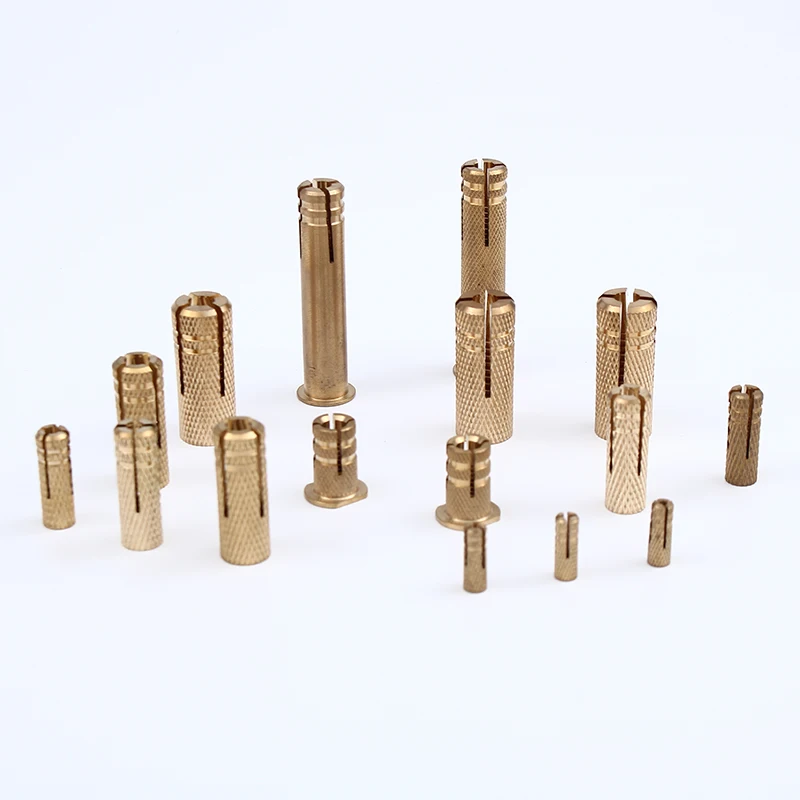 Brass Concrete Drop In Anchor For Wall Expansion Screw Anchor In M4 To M16 Size