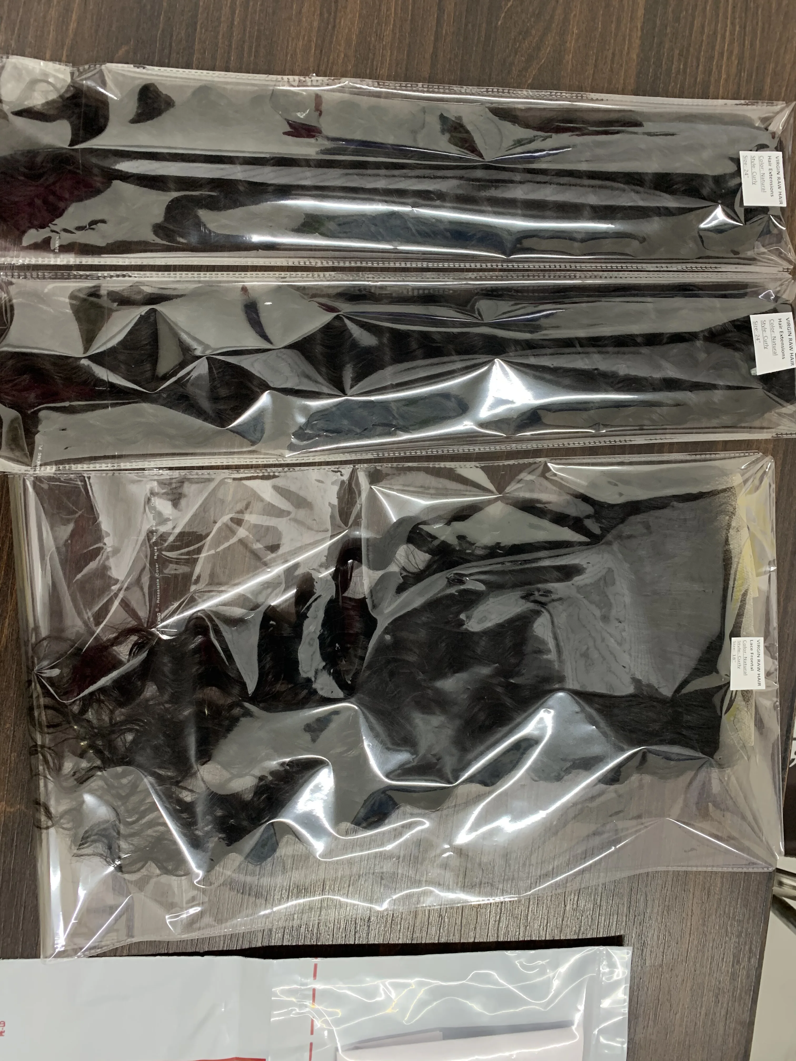 Indian human hair Full Lace Wigs from India