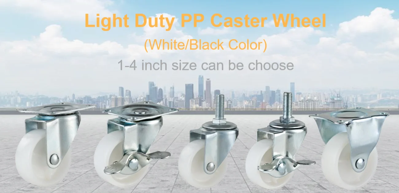 1-4 inch PP caster