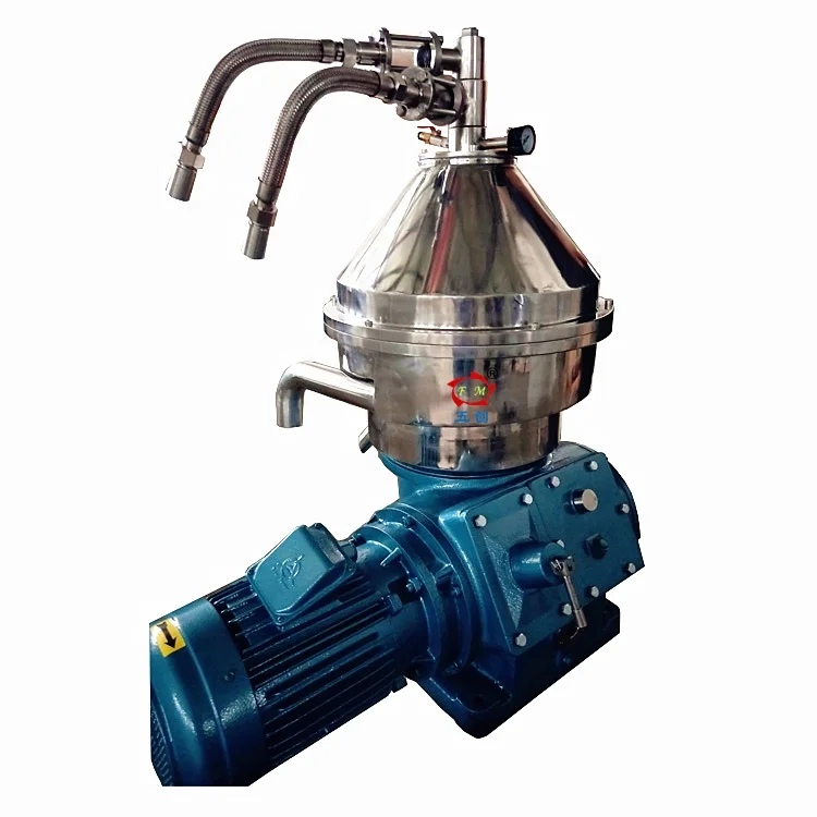 electric disc stack centrifuge separator for separate yeast