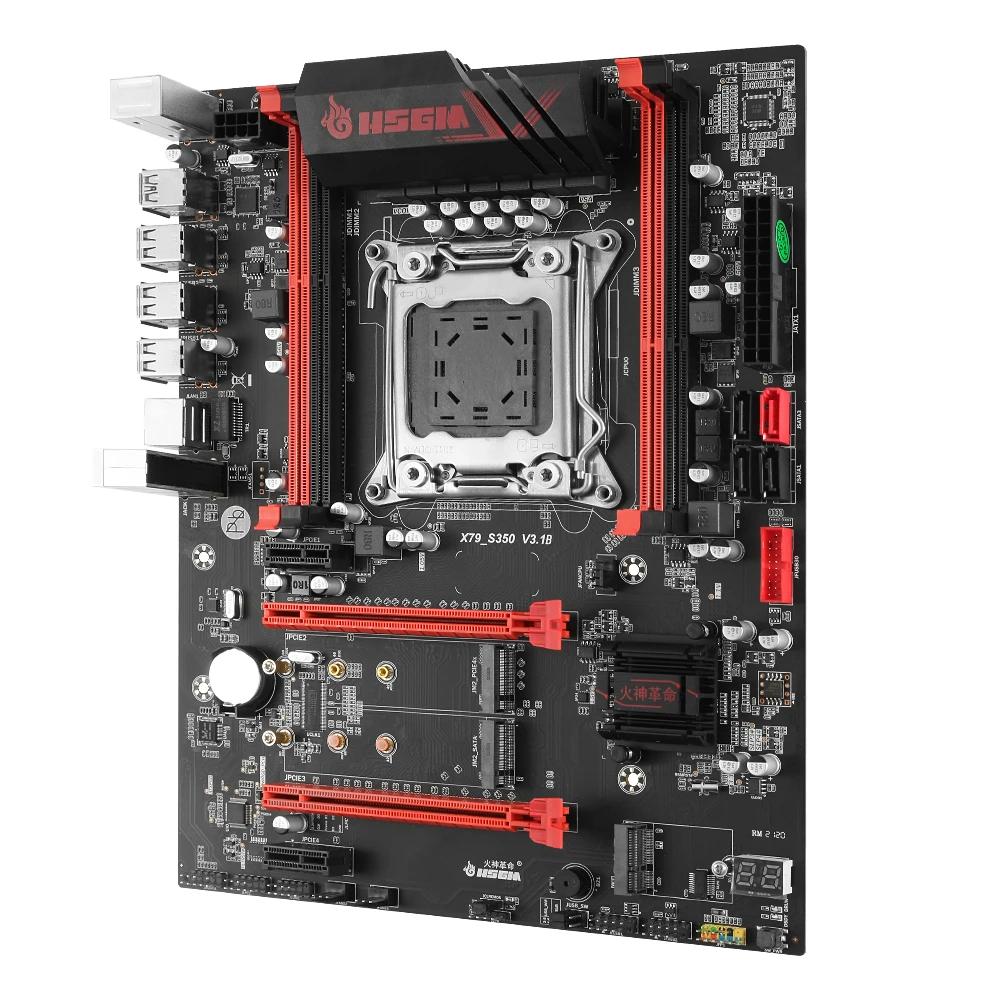 Hsgm материнская плата X79-S350 Серверная DDR3 high end Поддерживает четыре канала для
