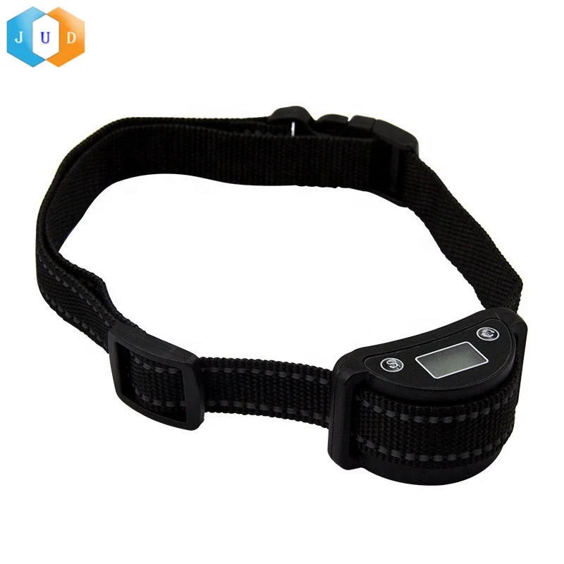 2023 Custom Waterproof Anti No Bark Dog Collar Rechargeable Anti-Bark Dog E Collar, 5 Levels Dog Bark Stopping Collar JUDING