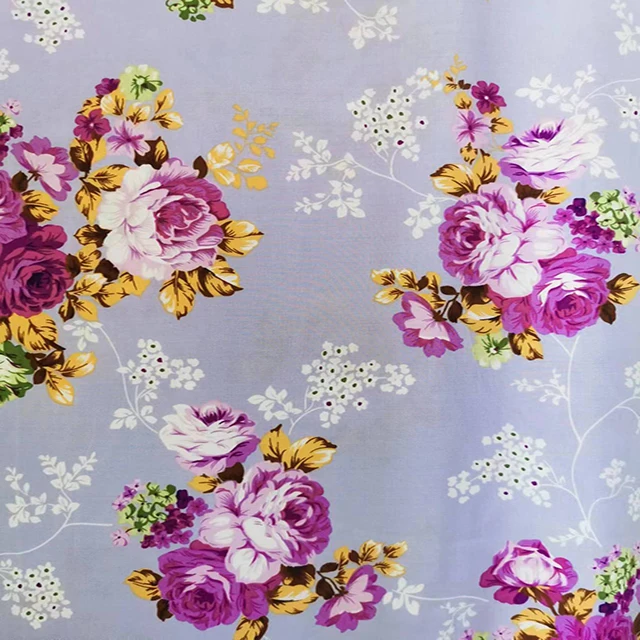 2023 spring and summer classic Mosaic pattern full printed demure  elegant for home textile clothing thin rayon printed fabric