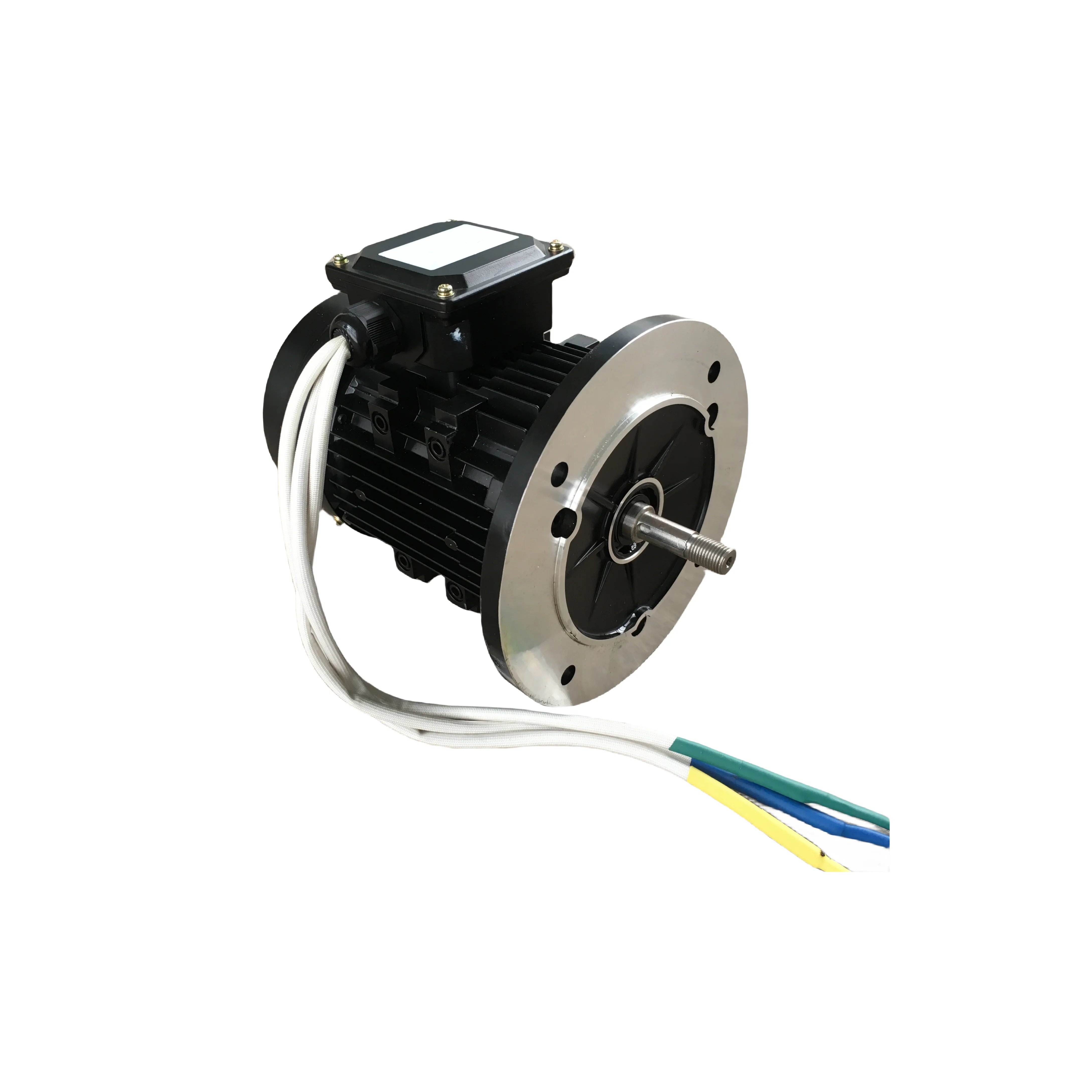 132mm Motor Frame Brushless DC Motor BLDC Motor 72V 6.3KW 1500RPM for Industrial DC Traction Drive Control