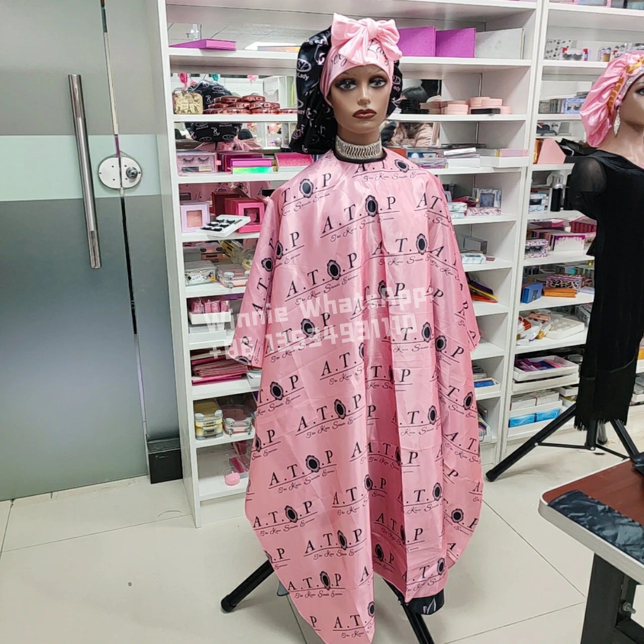 Hair Cutting Hairdressing Cloth Barber Salon Cape Wholesale Professional Waterproof custom salon cape