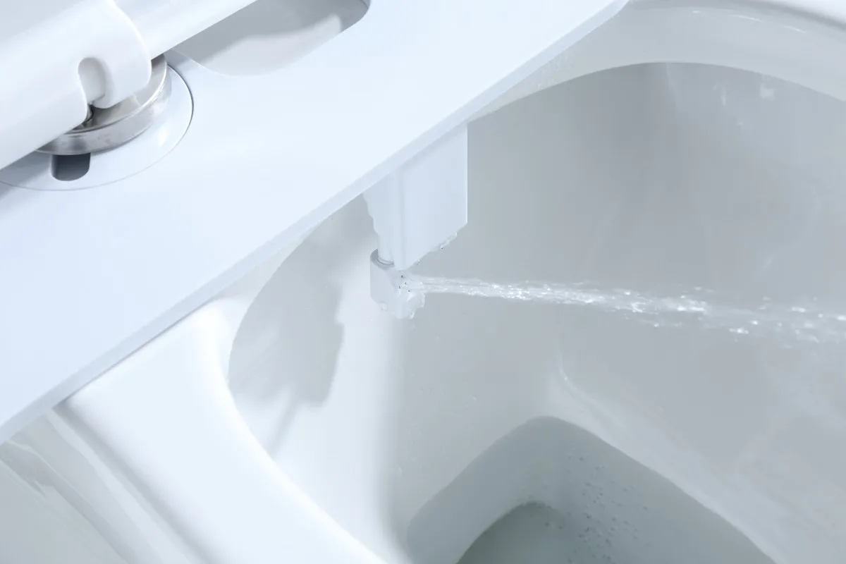 Modern Smart Bidet Toilet Attachment Dual-Nozzle Self-Cleaning Cold Water Bidet with Water Sprayer